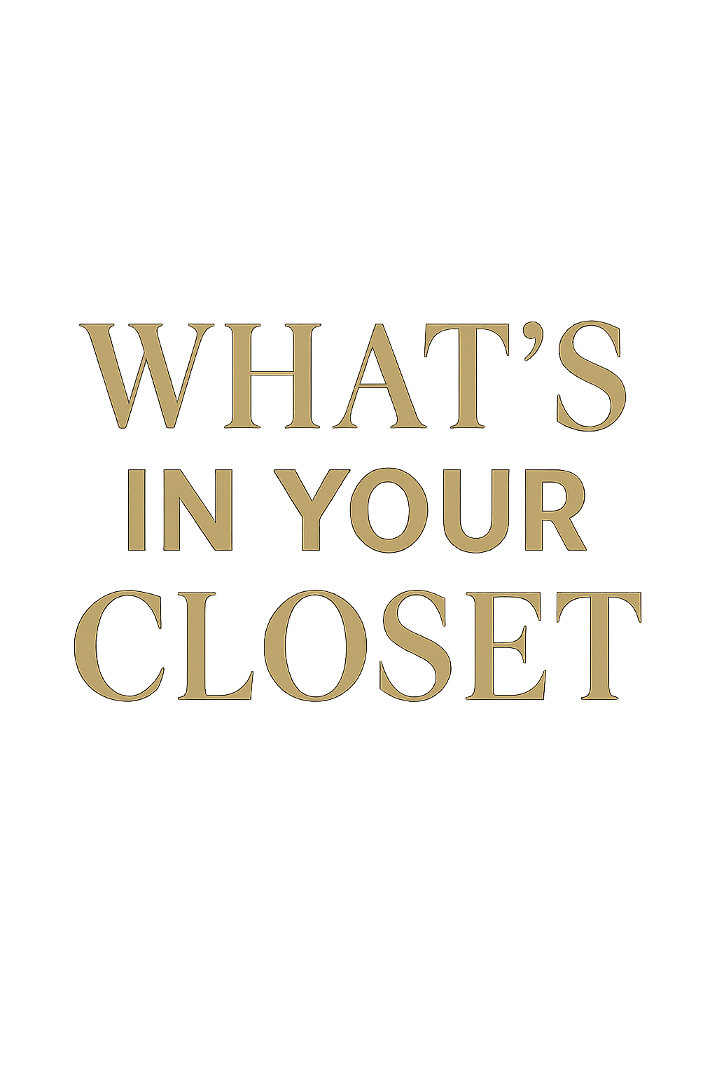 Closet Transformation
